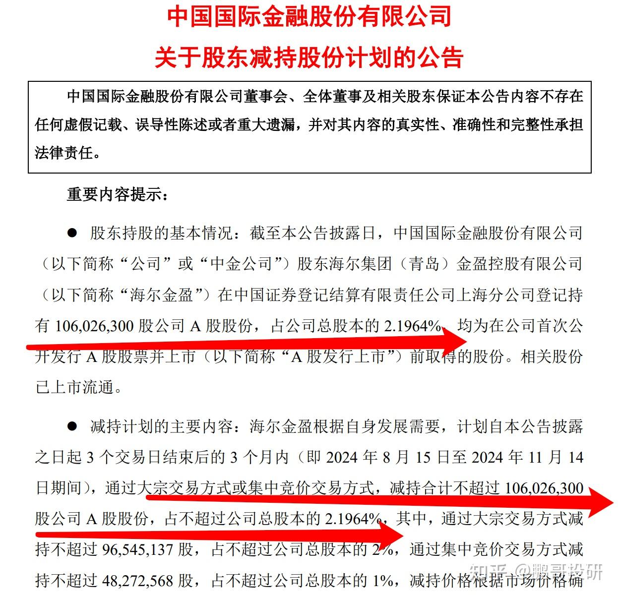 证券减持(证券减持公告)